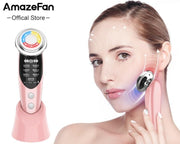 Radio Mesotherapy Electroporation lifting Beauty LED Face Skin Rejuvenation Remover Wrinkle Radio Frequency