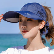 Sandy Chic: Women's UV Protection Outdoor Hat for Stylish Sun Defense