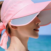 Sandy Chic: Women's UV Protection Outdoor Hat for Stylish Sun Defense