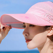 Sandy Chic: Women's UV Protection Outdoor Hat for Stylish Sun Defense