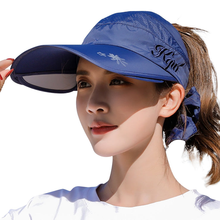 Sandy Chic: Women's UV Protection Outdoor Hat for Stylish Sun Defense