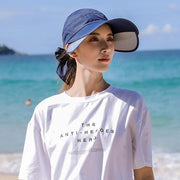 Sandy Chic: Women's UV Protection Outdoor Hat for Stylish Sun Defense