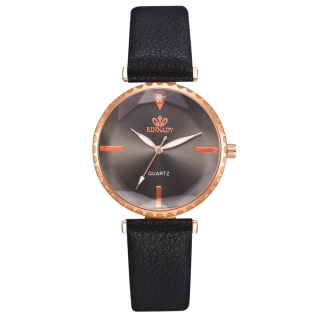 Elegance in Every Tick: Fashion Women's Watch with Luxury Leather Band and Analog Quartz Movement