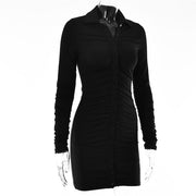 Timeless Charm: ARTICAT New Autumn Casual Women Dresses Vintage for Effortless Elegance