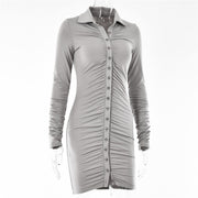 Timeless Charm: ARTICAT New Autumn Casual Women Dresses Vintage for Effortless Elegance