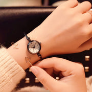 Glamorous Retro Gold Bracelet Watches for Women