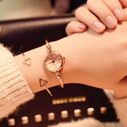 Glamorous Retro Gold Bracelet Watches for Women