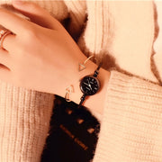 Glamorous Retro Gold Bracelet Watches for Women