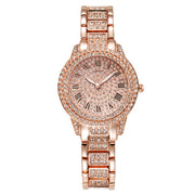 Dazzling Deals: Diamond Gold Watch – Luxury Sweet Alhambra, Perfect Gift!