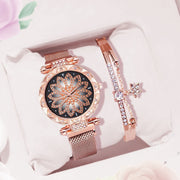 Glamour in Every Tick: Luxury Rose Gold Women's Watch – Ideal Gift for Her!