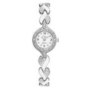 Dazzling Elegance: Luxury Crystal Bracelet Watches for Women - Fashionable Quartz Timepieces!